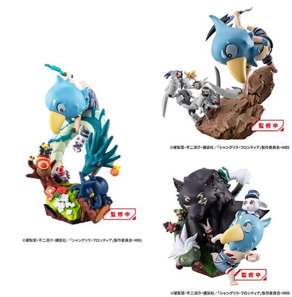 PETITRAMA EX SHANGRI-LA FRONTIER VS MONSTER DIORAMA COLLECTION SET Frikytopia