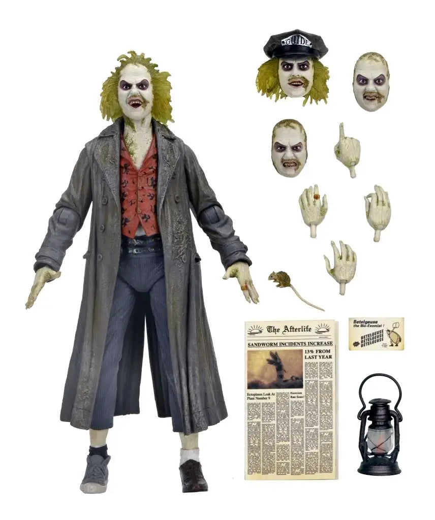 Figura Ultimate Beetlejuice: Tour Guide The Bio-Exorcist Beetlejuice 1988 18 cm