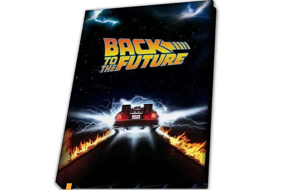 BACK TO THE FUTURE DELOREAN A5 Libreta