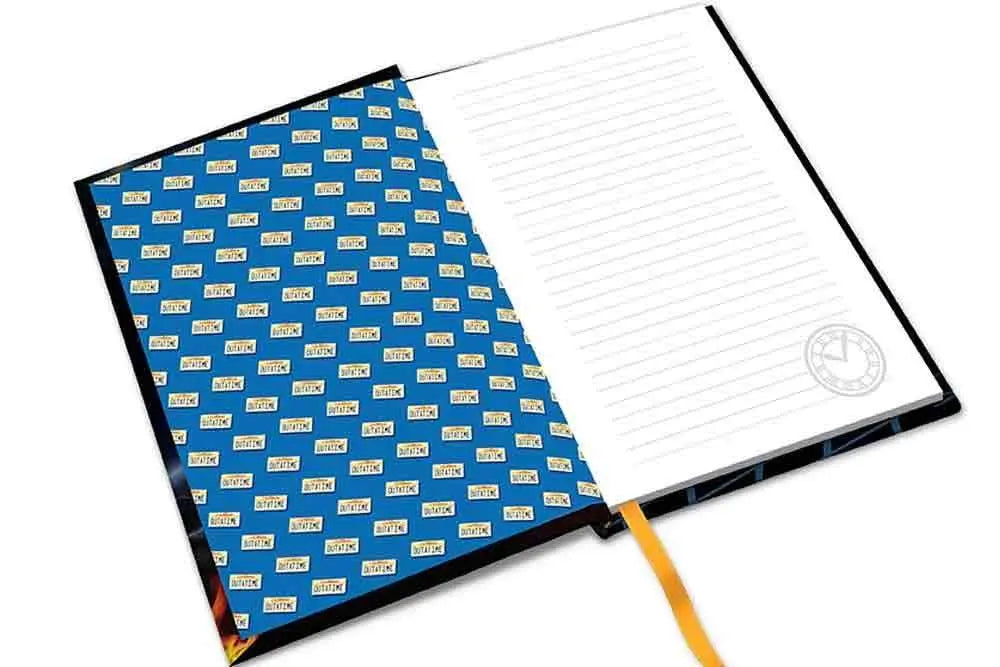 BACK TO THE FUTURE DELOREAN A5 Libreta