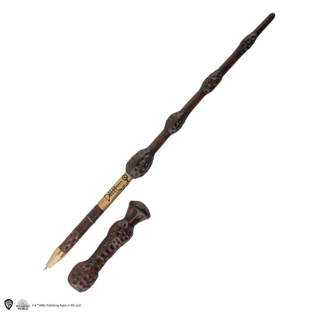 HARRY POTTER DUMBLEDORE WAND Bolígrafo IN STAND