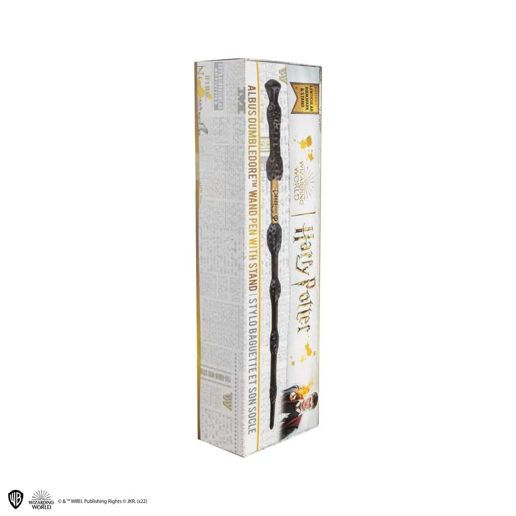 HARRY POTTER DUMBLEDORE WAND Bolígrafo IN STAND