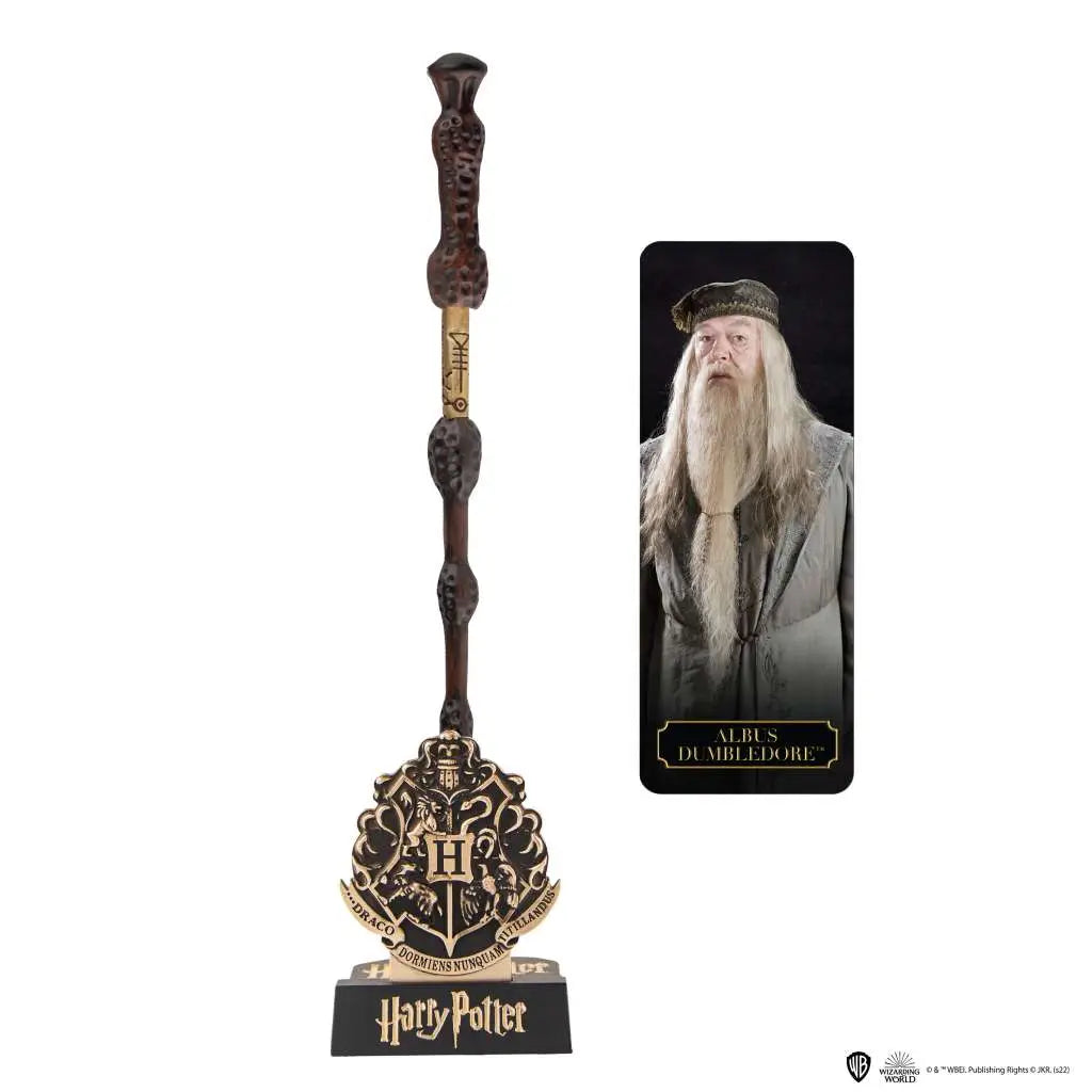 HARRY POTTER DUMBLEDORE WAND Bolígrafo IN STAND