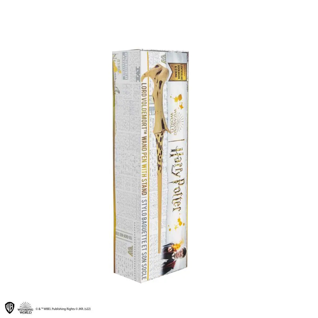 HARRY POTTER VOLDEMORT WAND Bolígrafo IN STAND