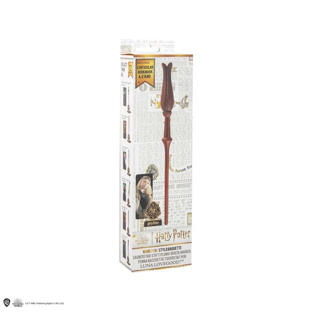 HARRY POTTER LUNA WAND Bolígrafo IN STAND