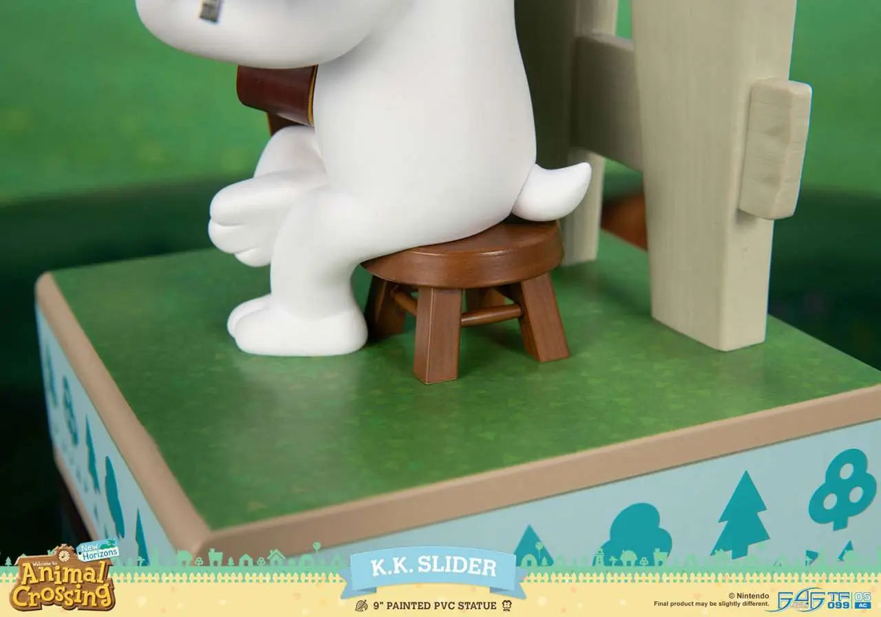 ANIMAL CROSSING NEW HORIZONS KK SILDER PVC Estatua