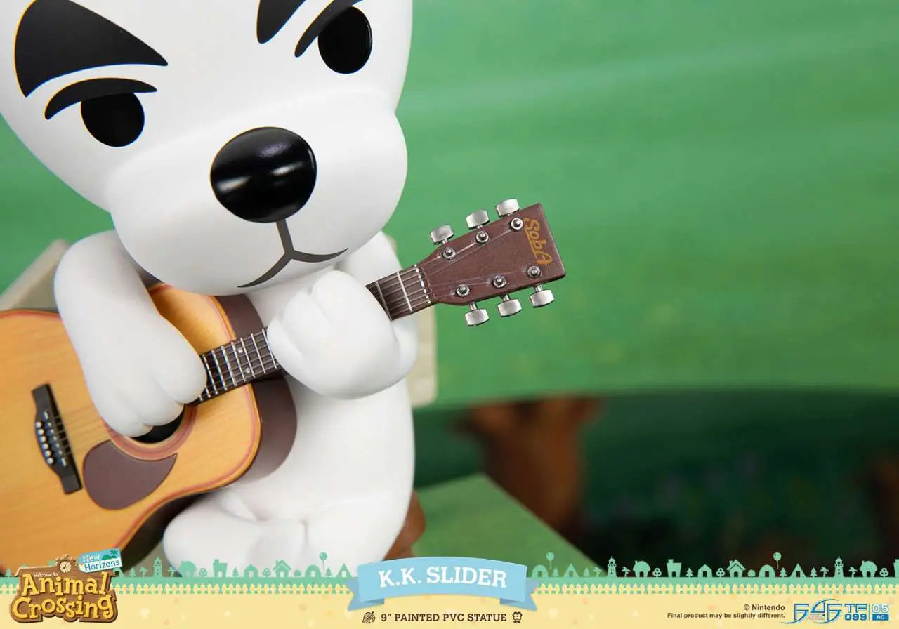 ANIMAL CROSSING NEW HORIZONS KK SILDER PVC Estatua