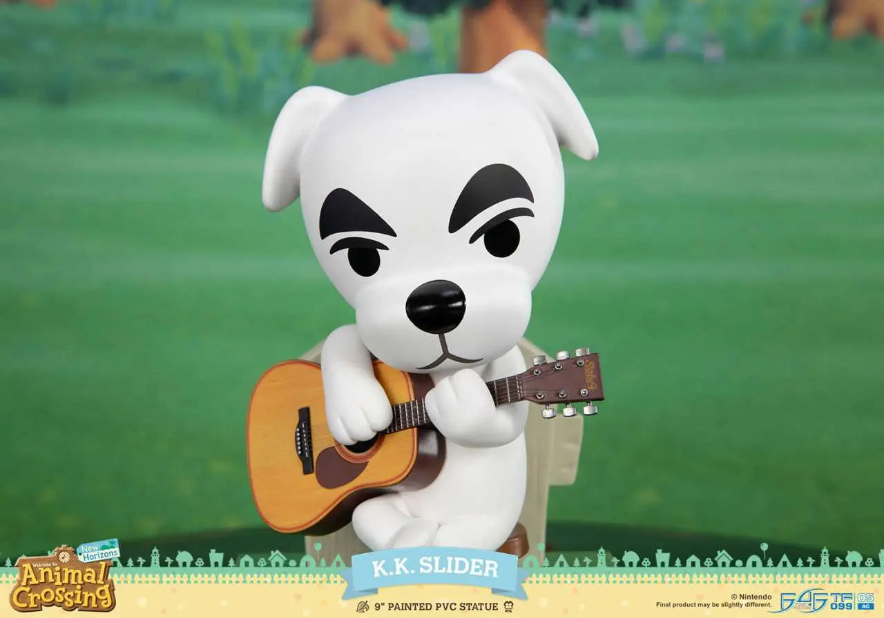 ANIMAL CROSSING NEW HORIZONS KK SILDER PVC Estatua