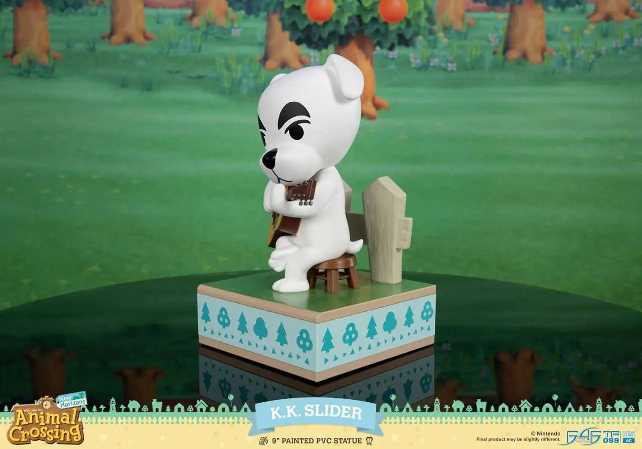 ANIMAL CROSSING NEW HORIZONS KK SILDER PVC Estatua