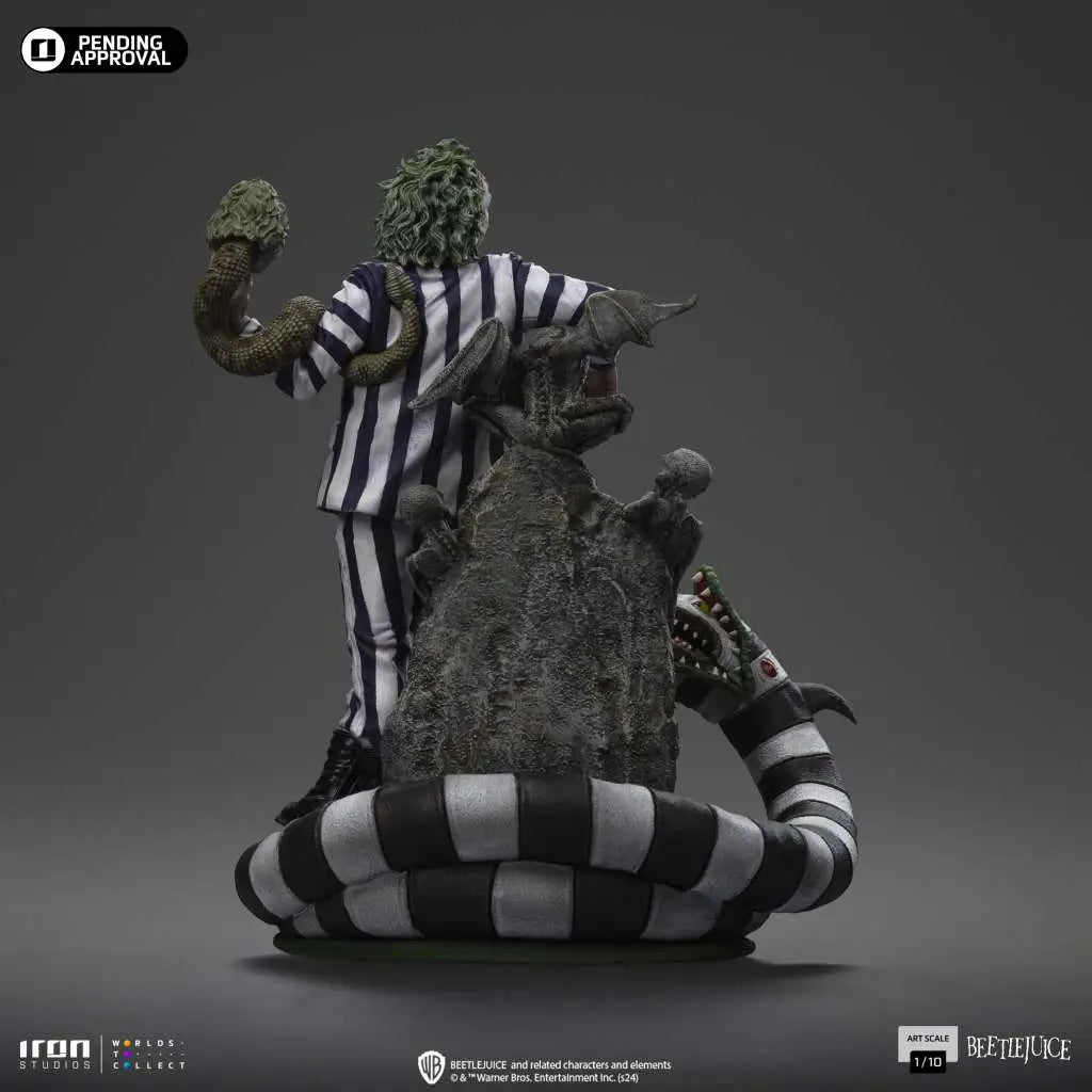 Beetlejuice Estatua 1/10 Art Scale Beetlejuice 19 cm