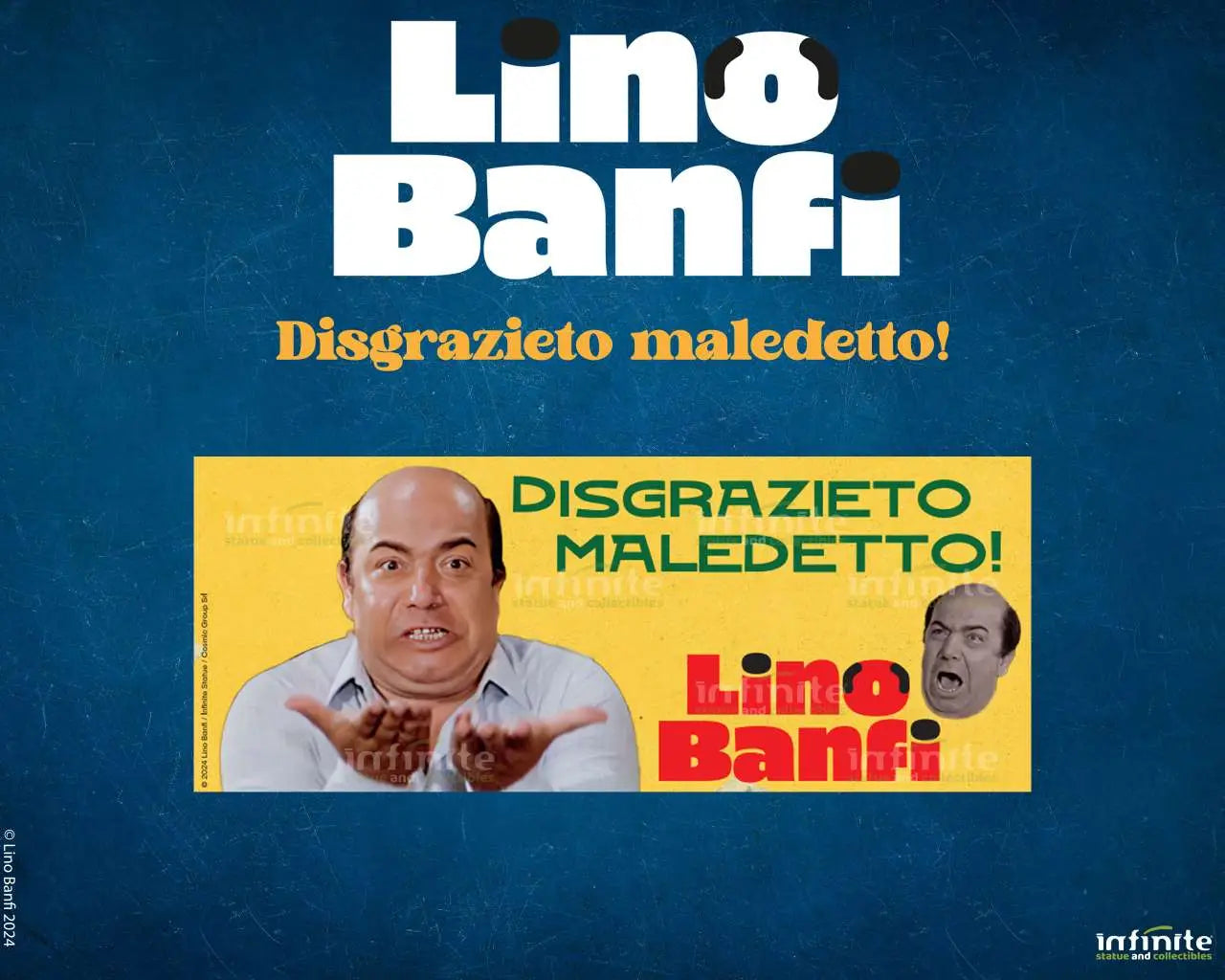 LINO BANFI DISGRAZIETO MALEDETTO Taza