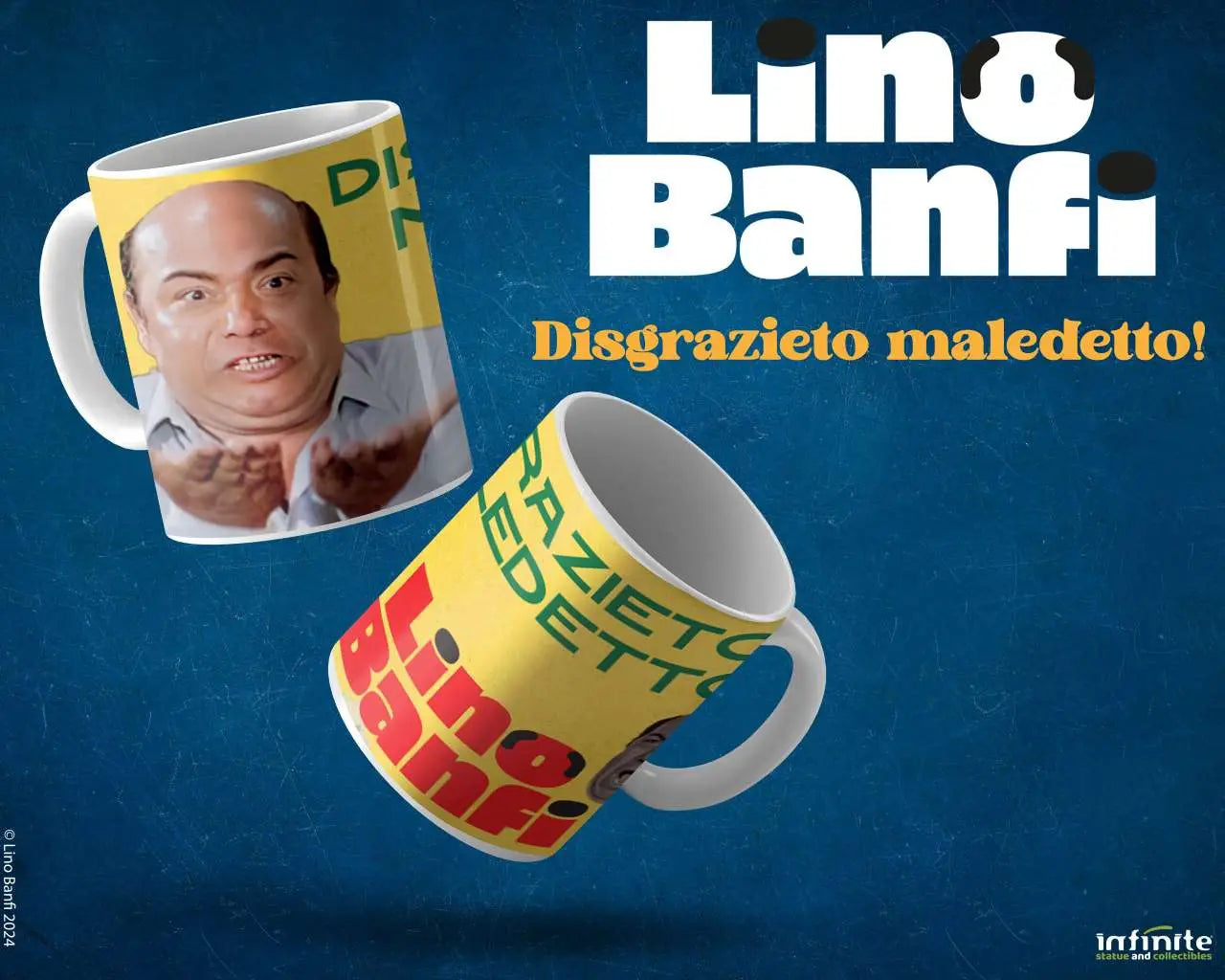 LINO BANFI DISGRAZIETO MALEDETTO Taza