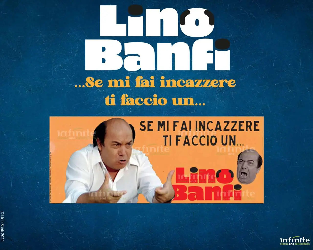LINO BANFI SE MI FAI INCAZZERE Taza