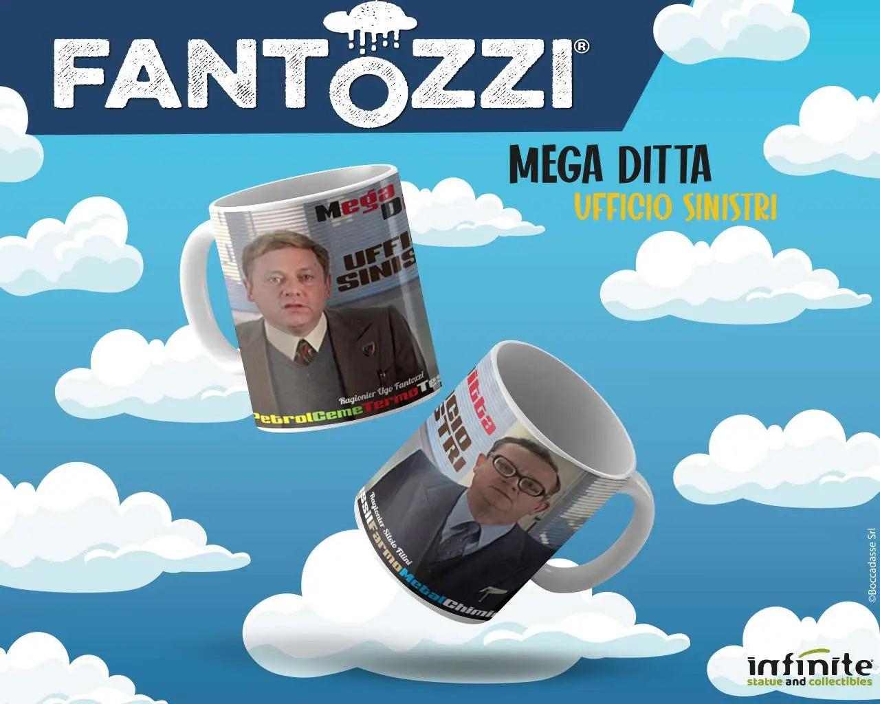 FANTOZZI UFFICIO SINISTRI Taza