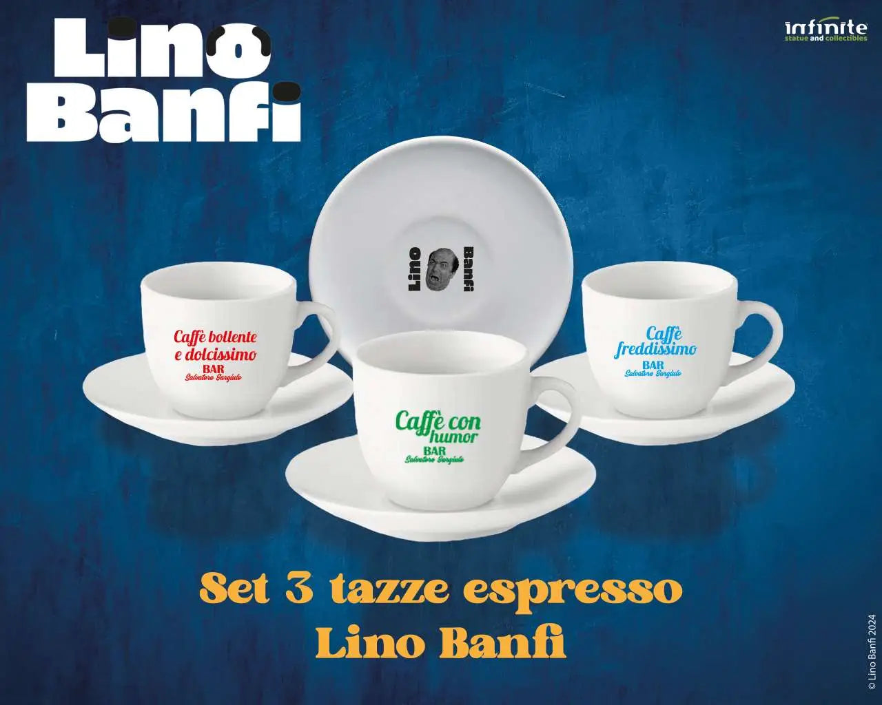 LINO BANFI ESPRESSO Taza SET