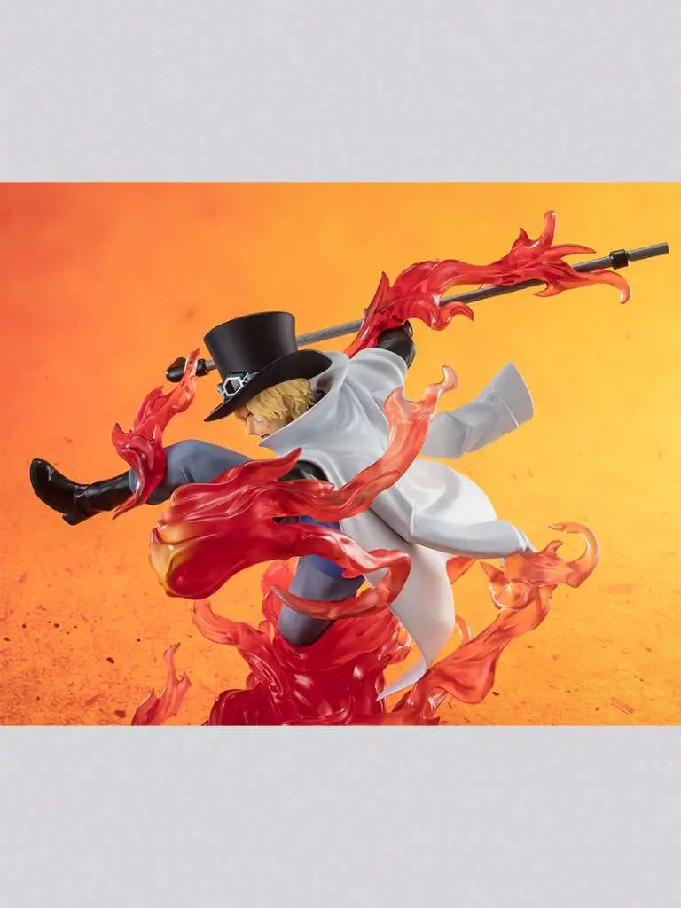 One Piece Figuarts ZERO Extra Battle Estatua PVC Sabo Fire Fist Rook Check 19 cm