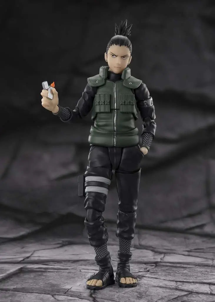 Naruto Shippuden Figura S.H. Figuarts Shikamura Nara Brilliant Strategist 15 cm