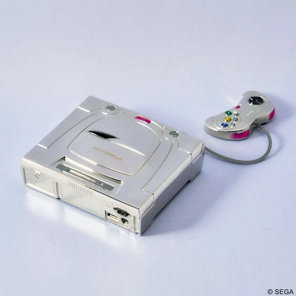 SEGA HARDWARE SEGA SATURN WHITE BRING ARTS GALLERY Réplica