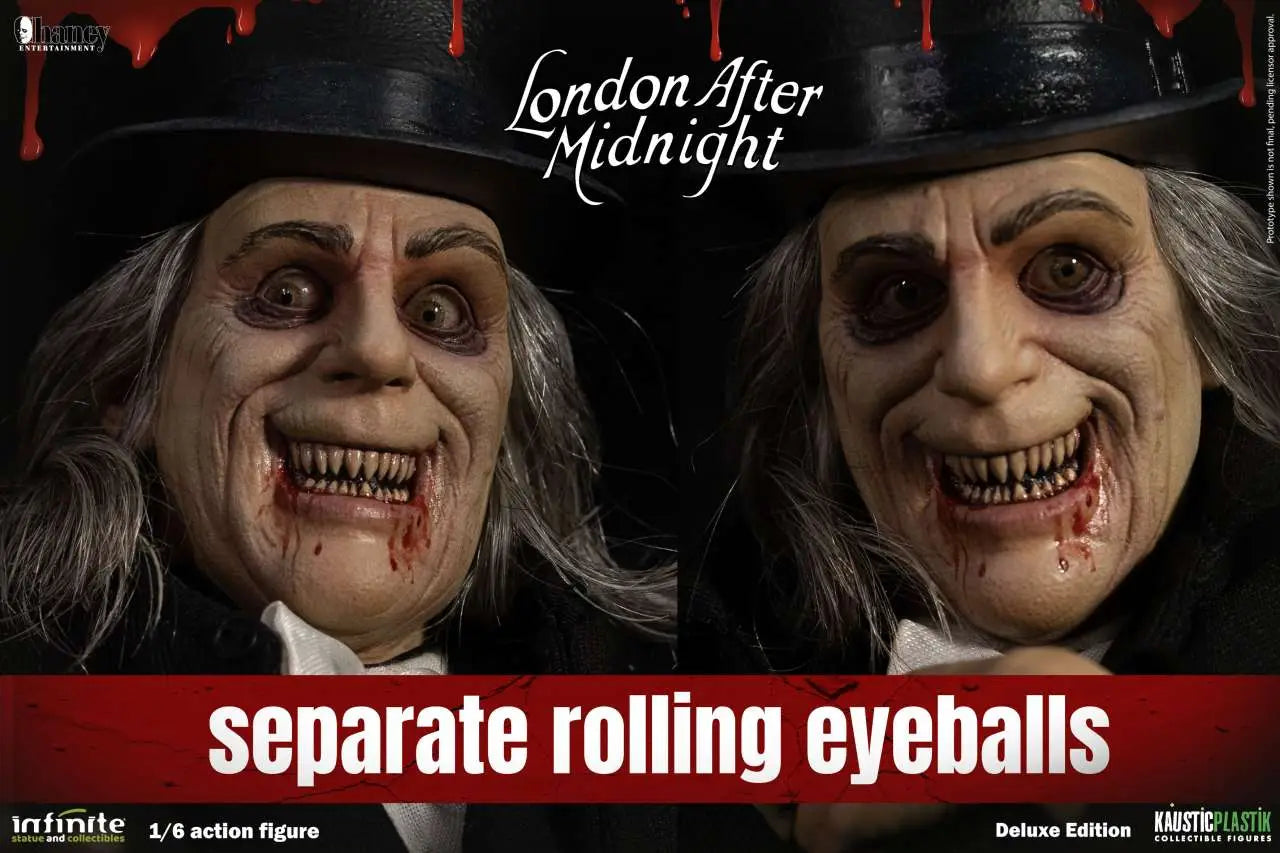 LON CHANEY AS LONDON AFTER MIDNIGHT 1/6 ACTION Figura DELUXE VERSION
