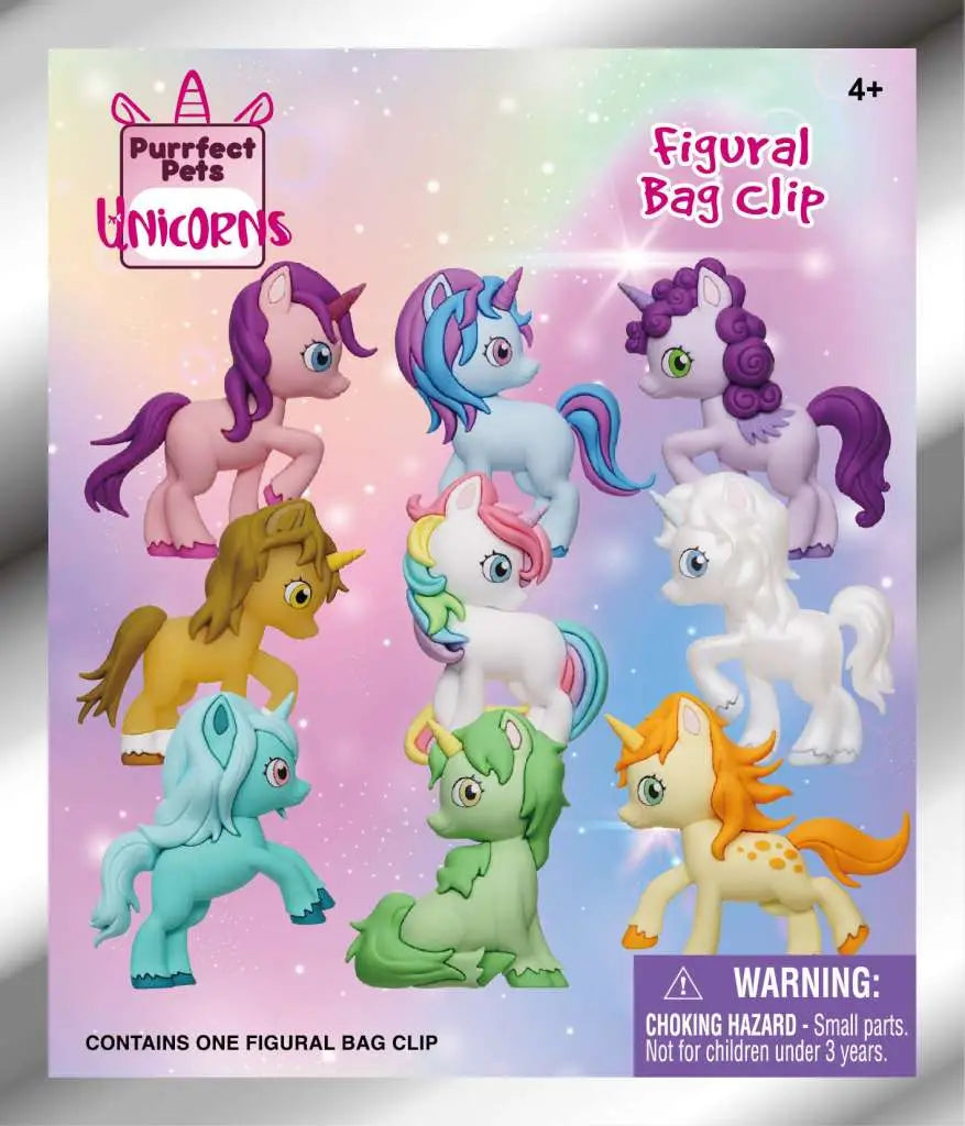 UNICORNS S1 3D Bolsa CLIP BLIND Caja DISPLAY(24) Frikytopia