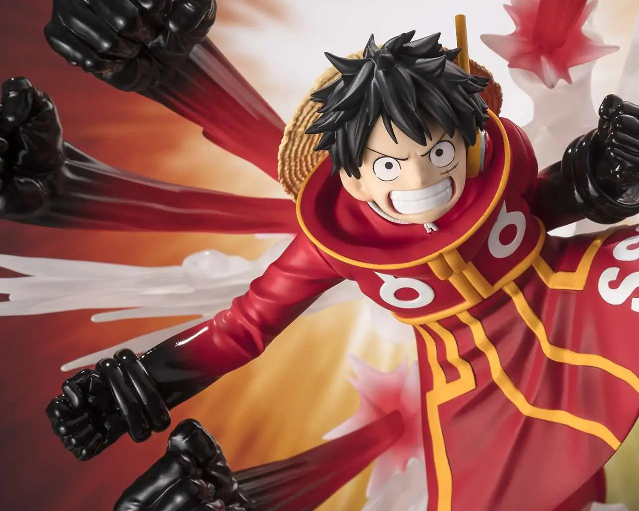 One Piece Figuarts ZERO Extra Battle Estatua PVC Monkey D. Luffy -Gum Gum Hawk Gatling- 19 cm