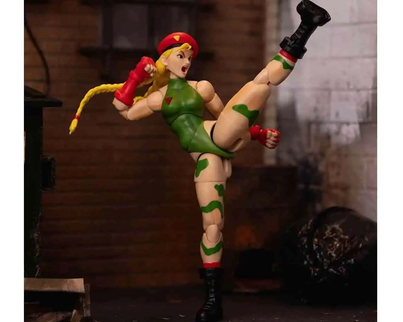 STREETFIGHTER 2 CAMMY 1/12 DELUXE ACTION Figura