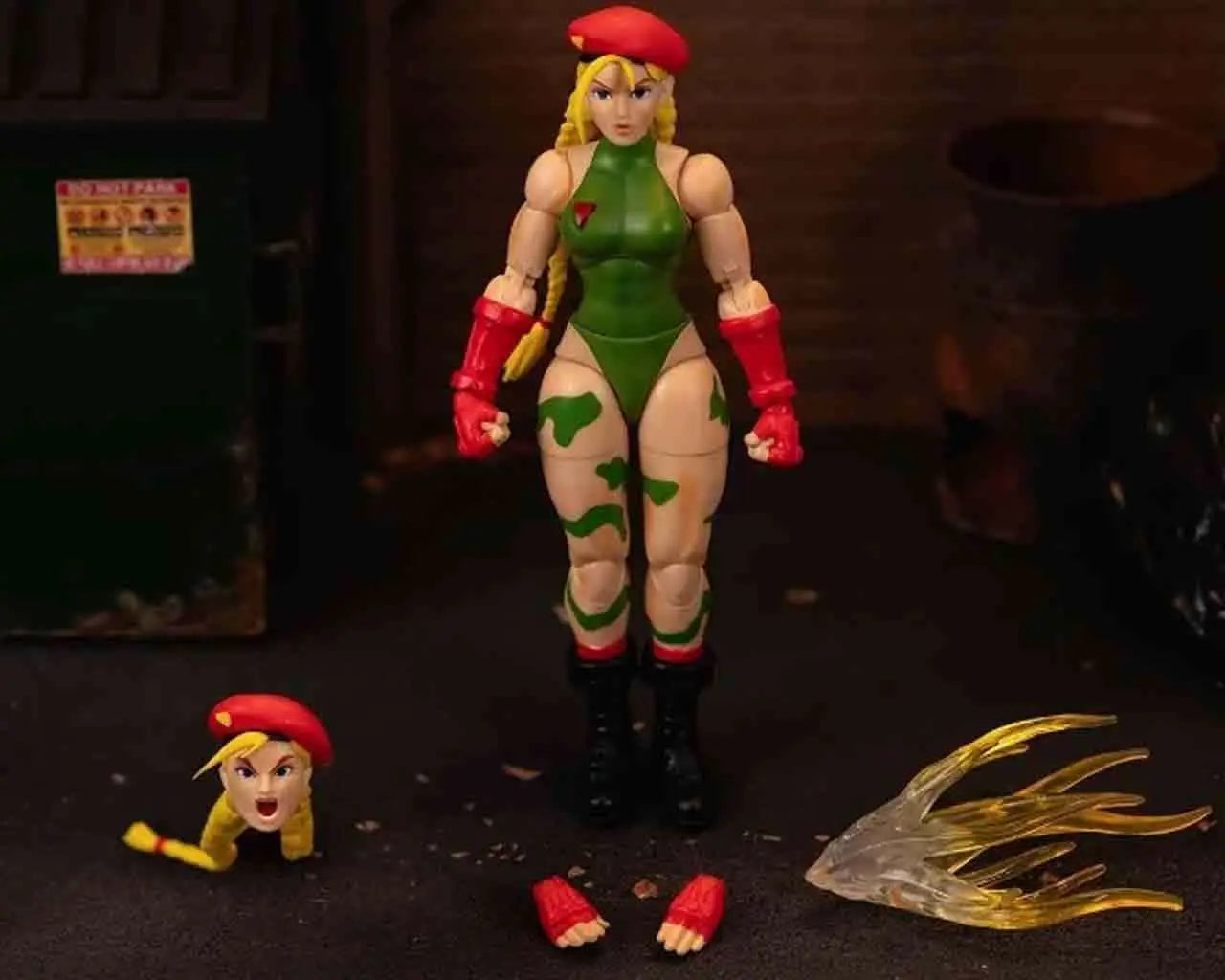 STREETFIGHTER 2 CAMMY 1/12 DELUXE ACTION Figura