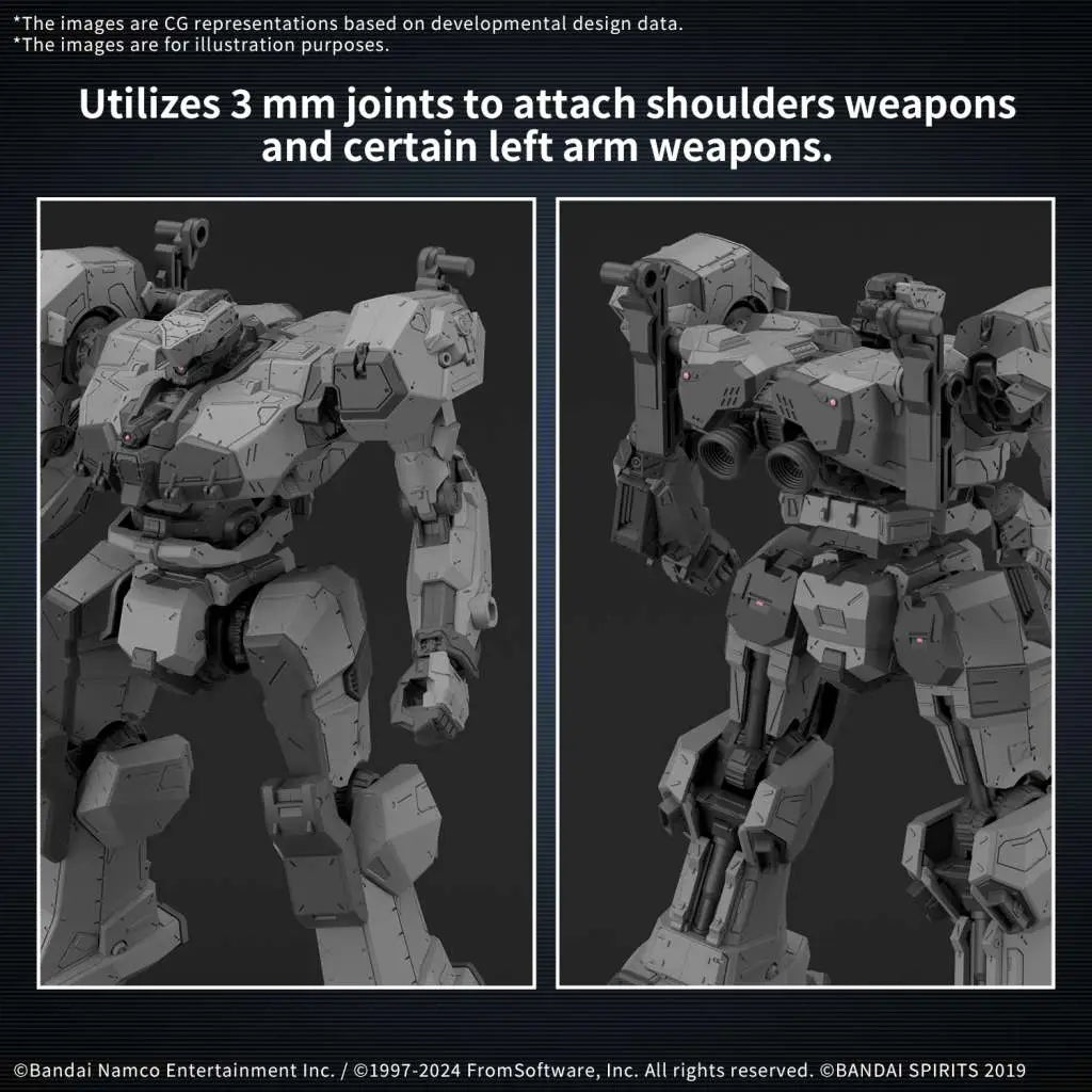30MM ARMORED CORE VI FOR BALAM IND BD-011 MELANDER