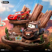 CARS LIGHTNING MCQUEEN + TOW MATER DLX 1/10 ST 1/10 Estátua