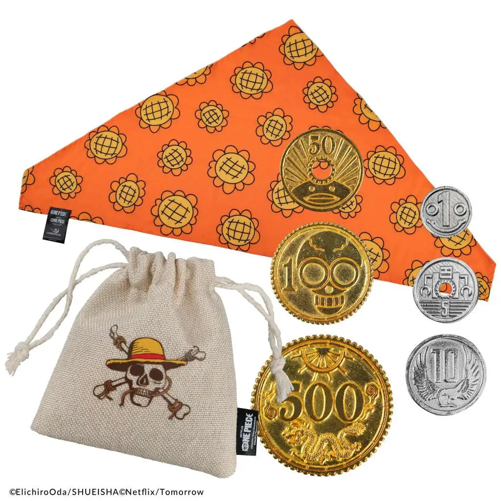ONE PIECE NAMI BANDANA AND BERRY COINS SET Frikytopia