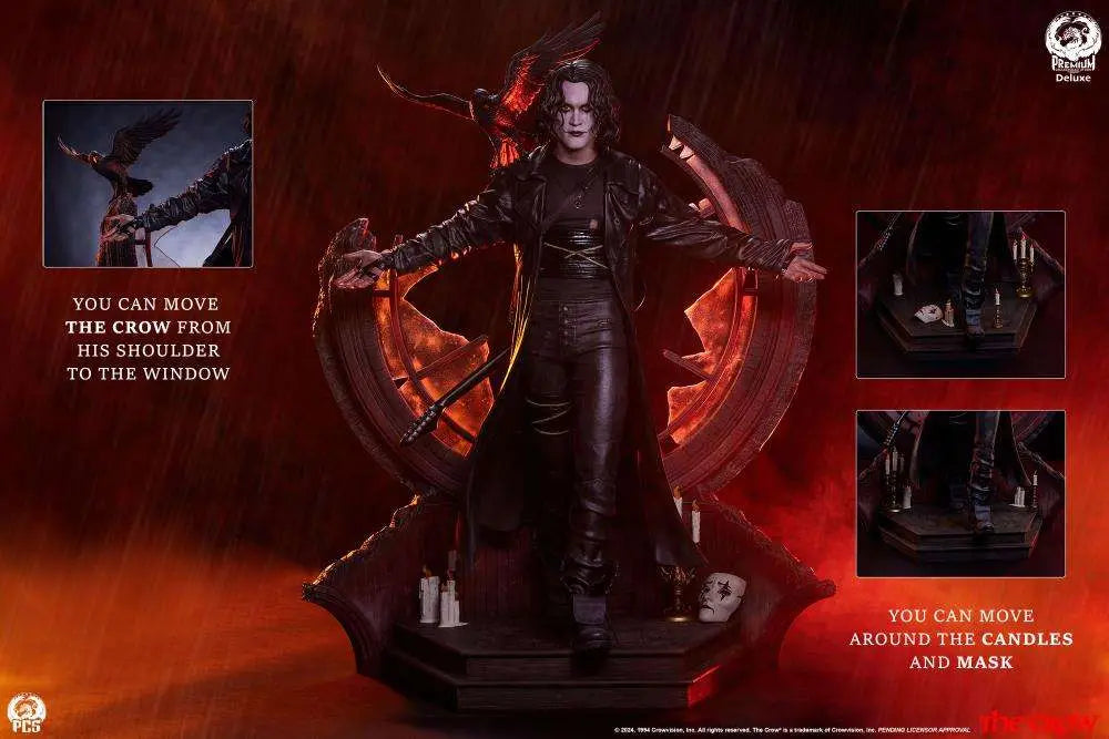 THE CROW 1:3 SCALE Estatua DELUXE EDITION Frikytopia
