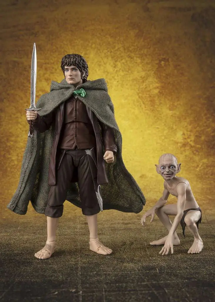 El Señor de los Anillos Figuras S.H. Figuarts Frodo Baggins & Gollum