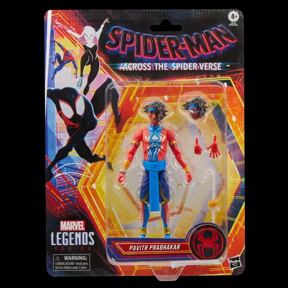 Figura hasbro marvel legends spider man across the spider verse alt
