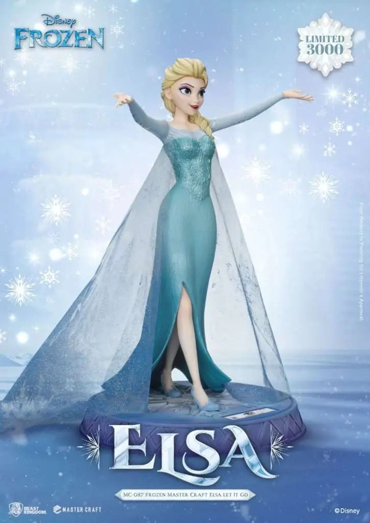 FROZEN ELSA LET IT GO MASTERCRAFT Estatua Frikytopia