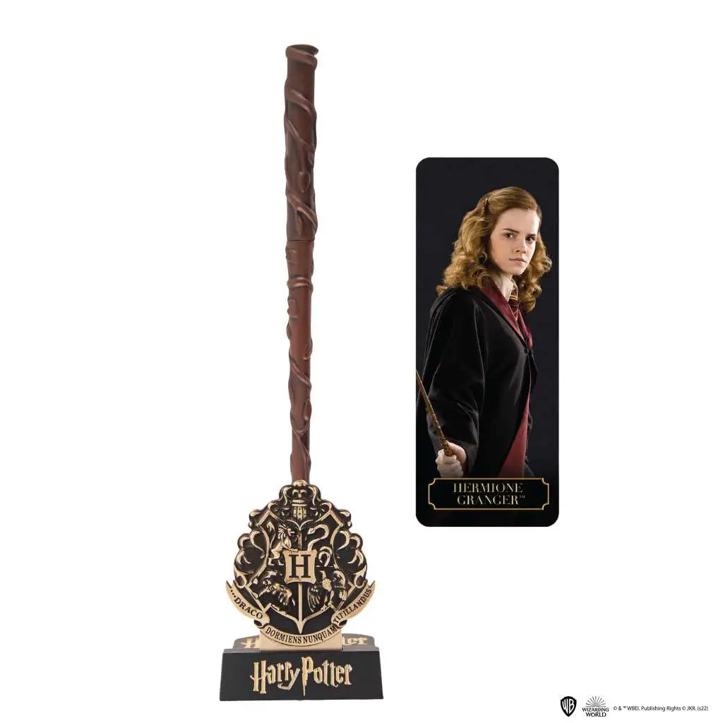 HARRY POTTER HERMIONE WAND Bolígrafo IN STAND
