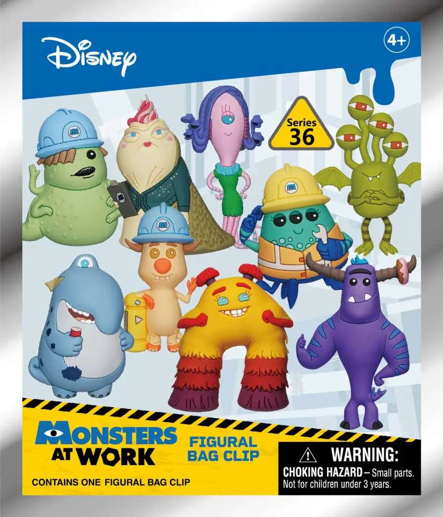 MONSTERS AT WORK Bolsa CLIP BLIND Caja DISPLAY (24) Frikytopia