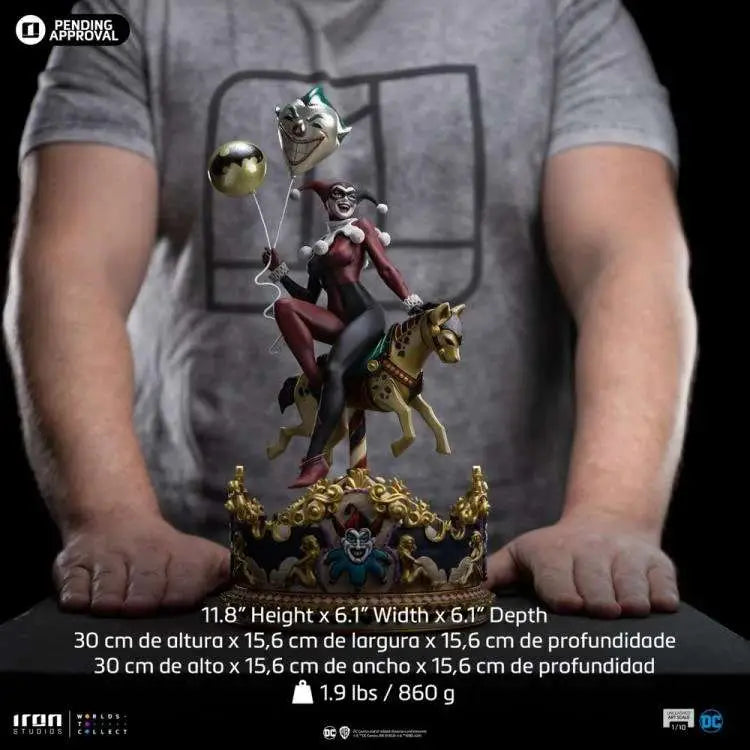 DC Comics Estatua 1/10 Art Scale Harley Quinn Unleashed 30 cm