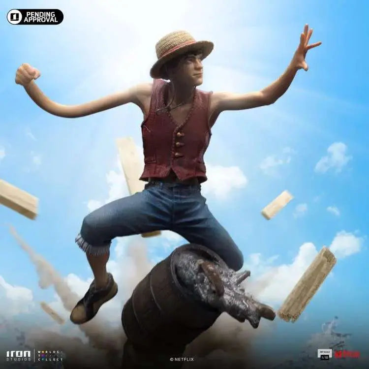 One Piece Estatua 1/10 Art Scale Luffy 23 cm
