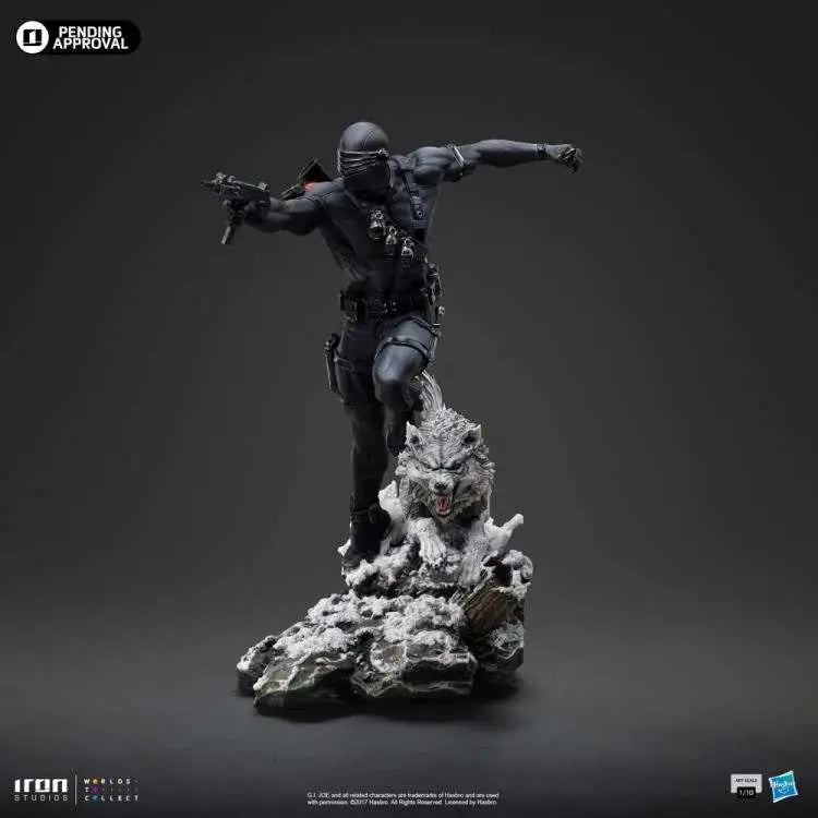GI Joe Estatua 1/10 Art Scale Snake Eyes 23 cm