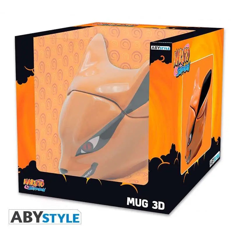 NARUTO SHIPPUDEN KYUBI 3D Taza