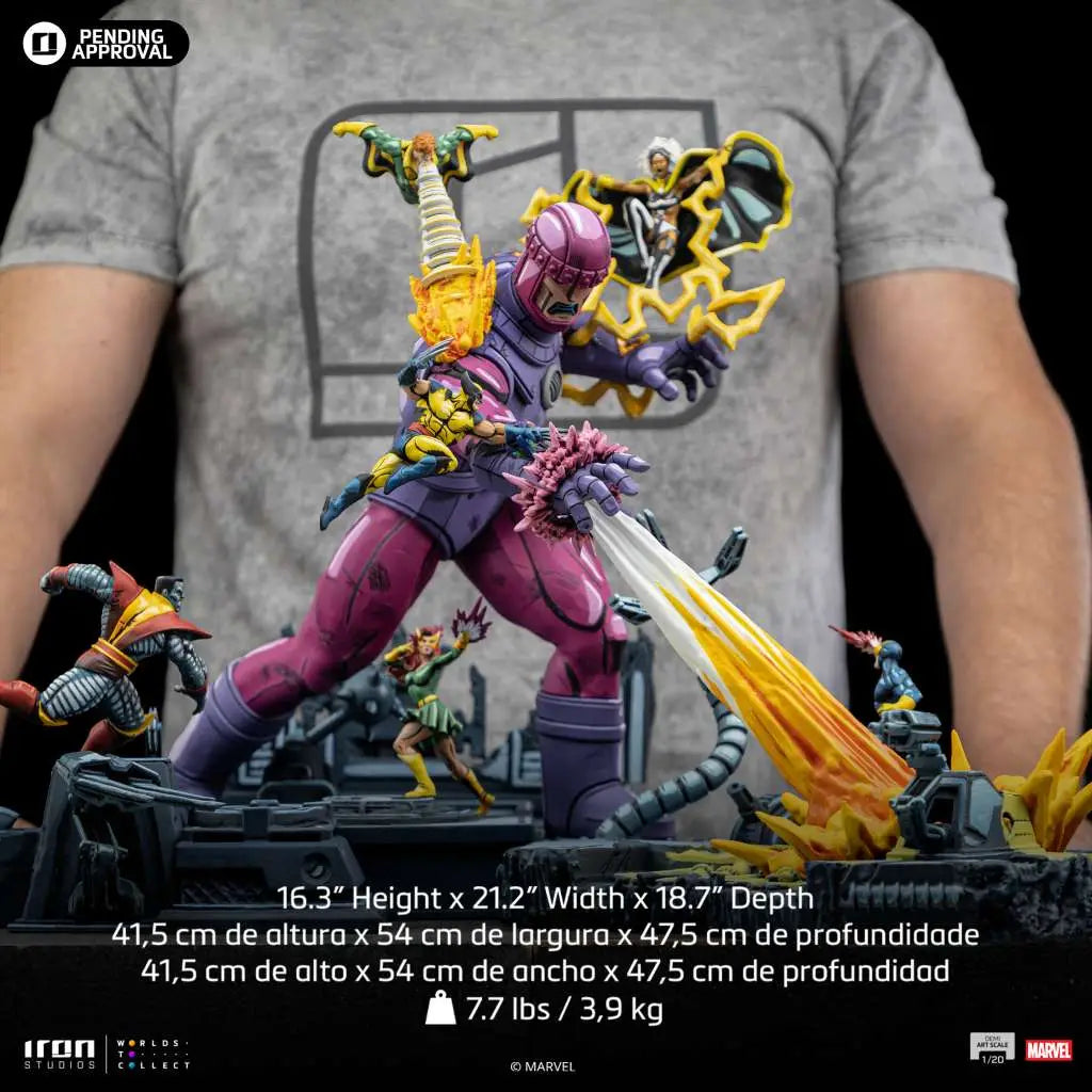 X-MEN DANGER ROOM DIORAMA A COMICS COLOR VRT DEMI ART 1/20 Estatua
