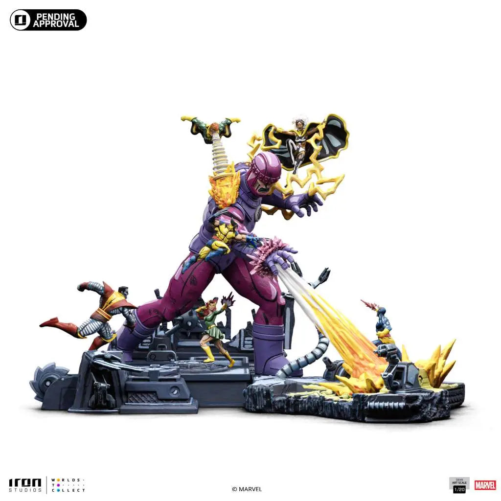 X-MEN DANGER ROOM DIORAMA A COMICS COLOR VRT DEMI ART 1/20 Estatua