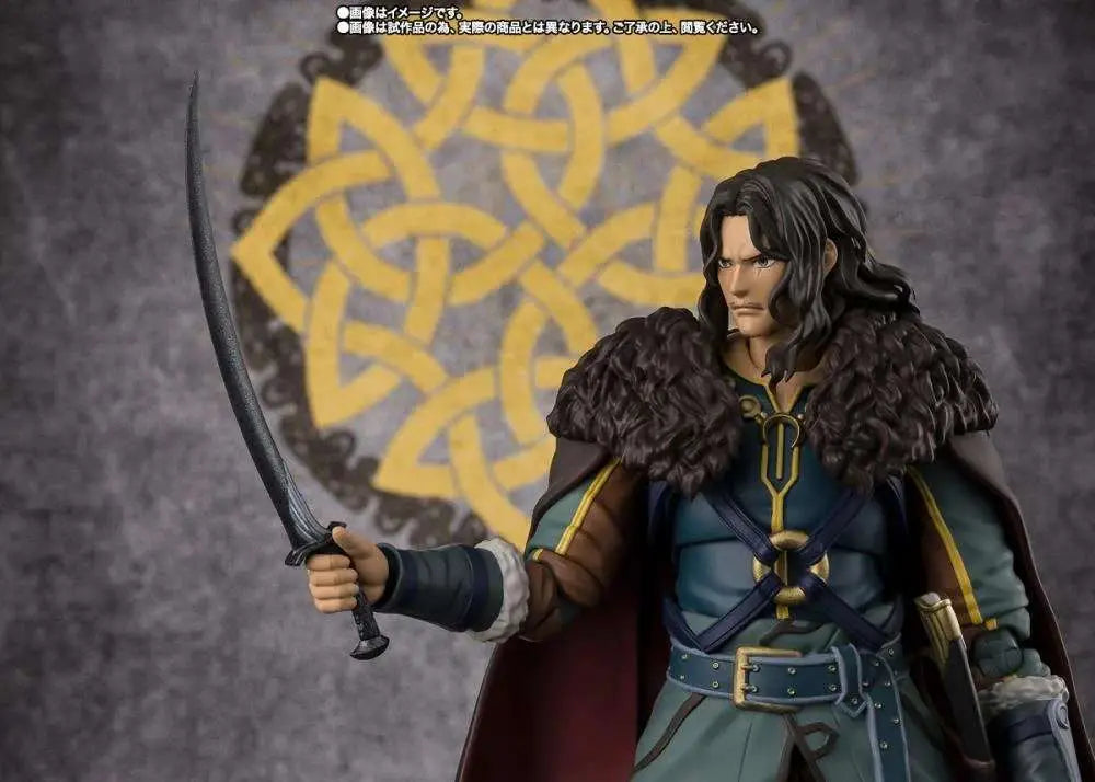 El Señor de los Anillos la Guerra de los Rohirrim Figura S.H. Figuarts Wulf 18 cm