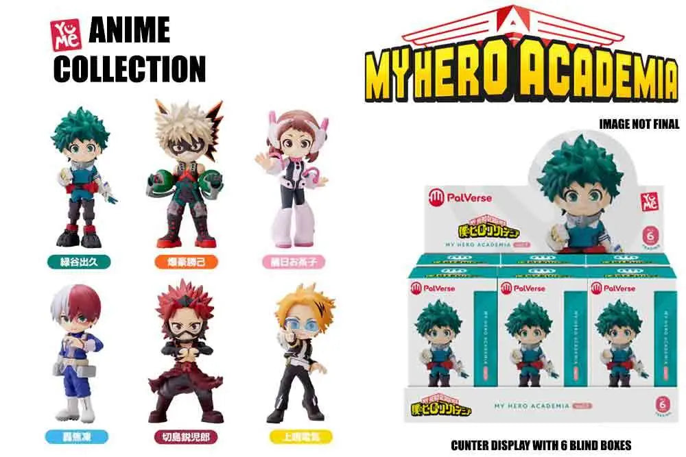 MY HERO ACADEMIA ANIME COLLECTION MINI Figura BLIND Caja (6) Frikytopia