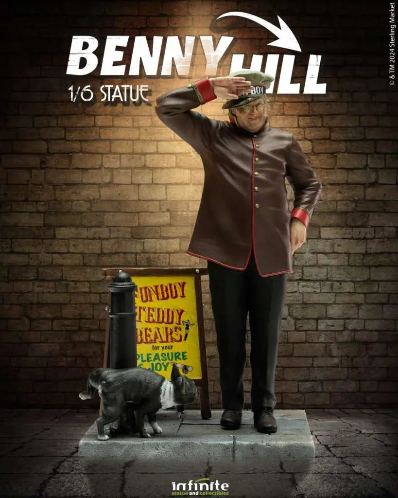 BENNY HILL Estatua 1/6
