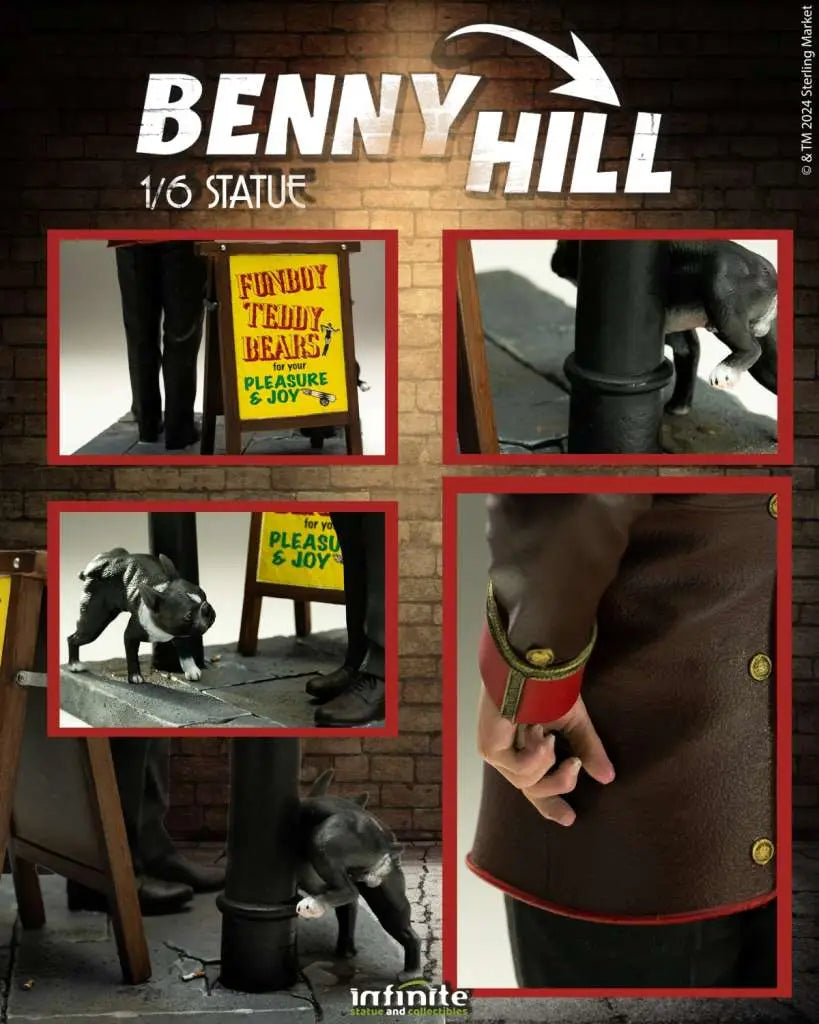 BENNY HILL Estatua 1/6