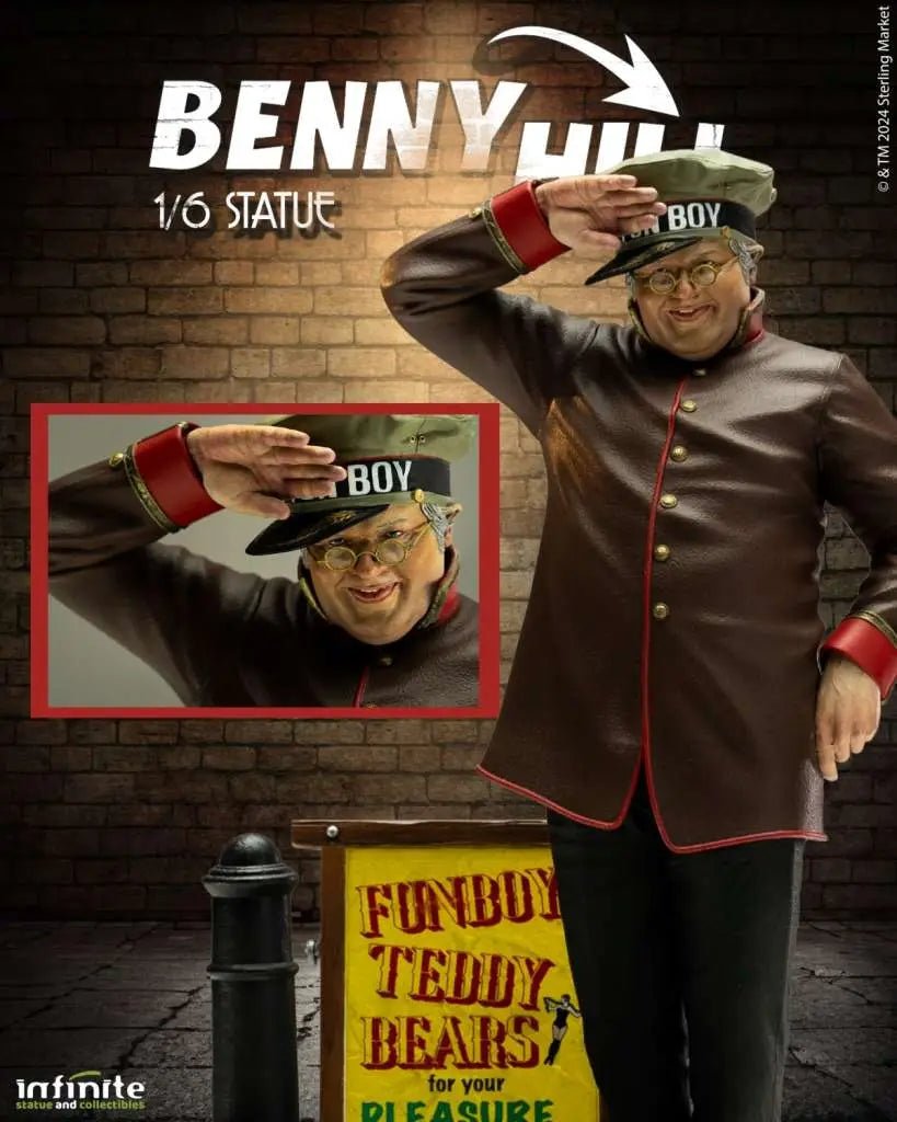 BENNY HILL Estatua 1/6