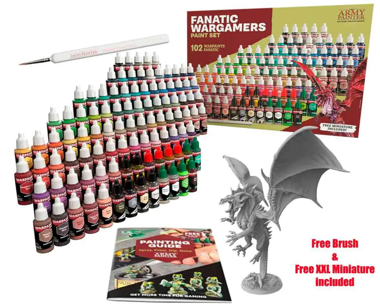 WARPAINTS FANATIC WARGAMERS PAINT SET Frikytopia