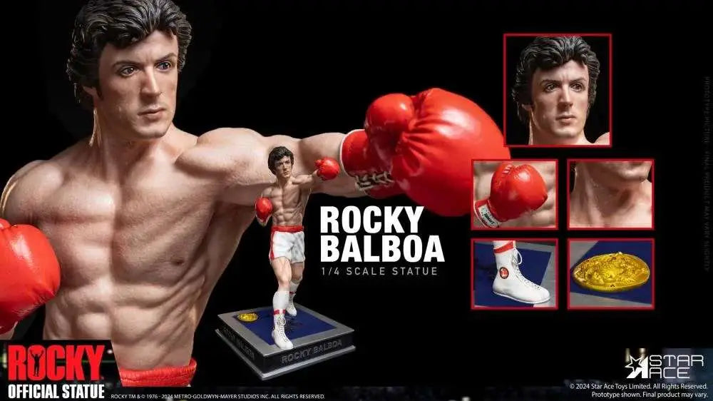 ROCKY BALBOA EPIC FIGHT 1/4 SCALE Estatua Frikytopia