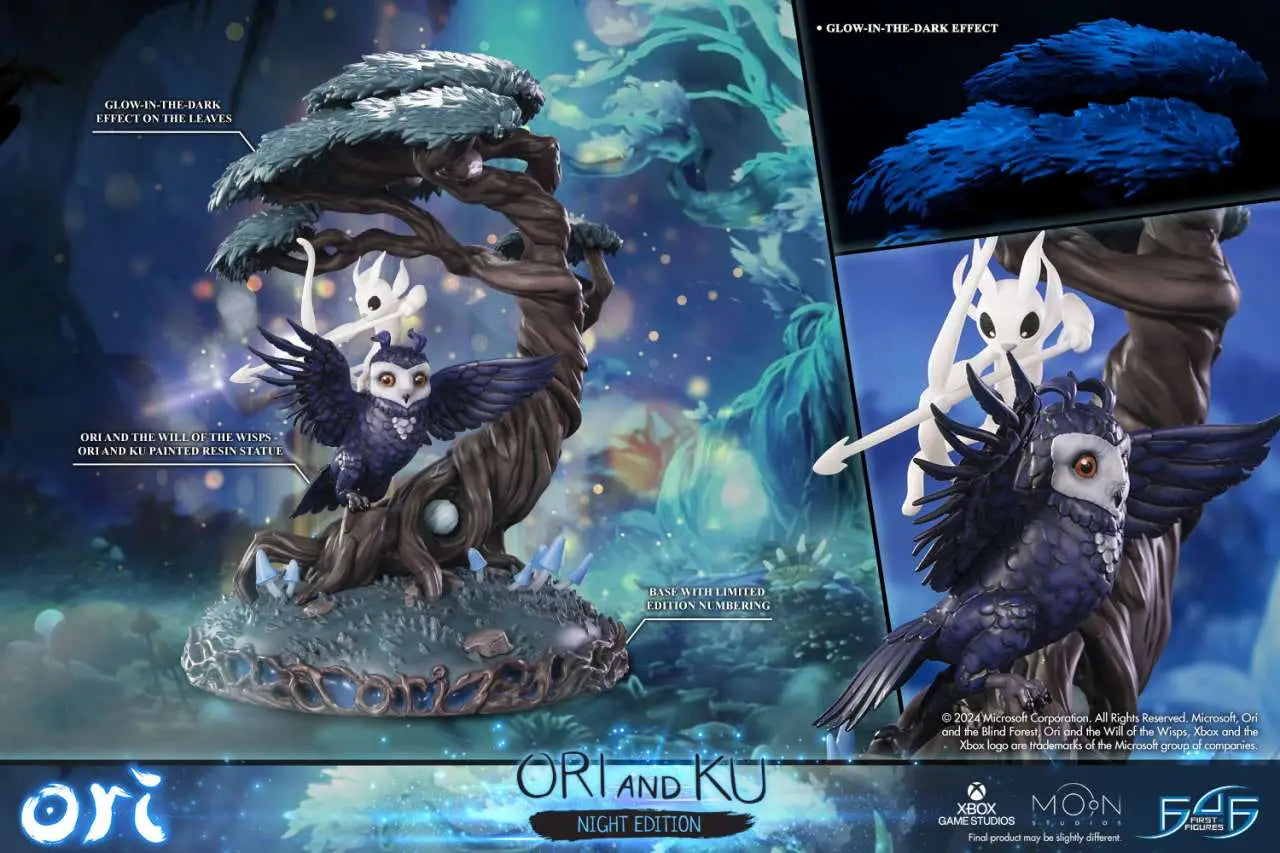 ORI AND THE WILL OF THE WISPS  ORI AND KU NIGHT VAR Estatua